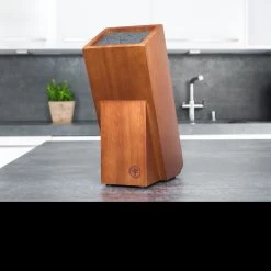 Boker Gusto Wood Knife Block 10 Boker Gusto Wood Knife Block -Outdoor Survival Gear 03BO083det3 98012.1614853011