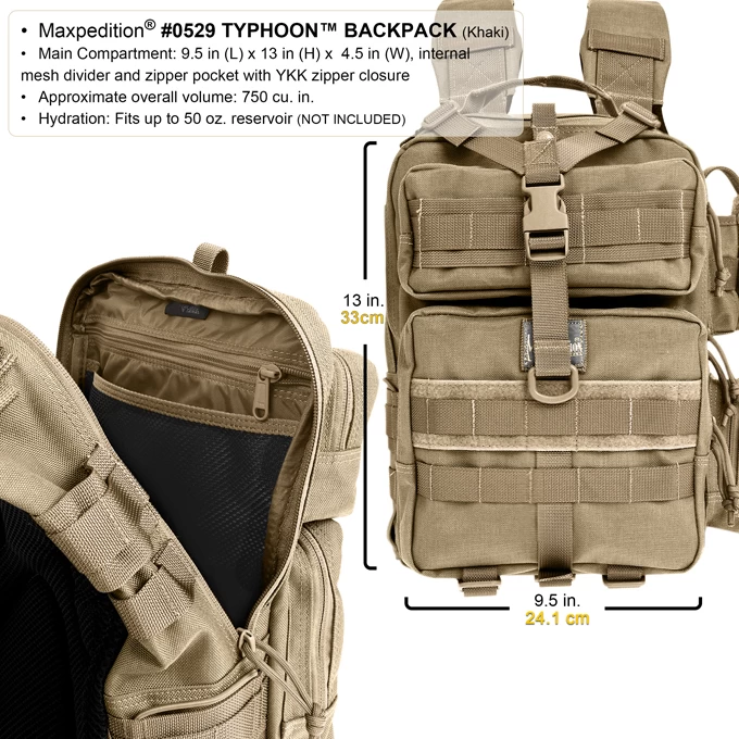 Maxpedition Typhoon Backpack 11 Maxpedition Typhoon Backpack - Image 9
