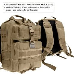 Maxpedition Typhoon Backpack 17 Maxpedition Typhoon Backpack -Outdoor Survival Gear 0529k 4 detail 50531.1676290203