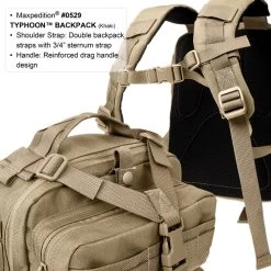 Maxpedition Typhoon Backpack 21 Maxpedition Typhoon Backpack -Outdoor Survival Gear 0529k 5 detail 52807.1676290203