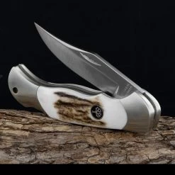 Boker Boy Scout Hirschhorn Folding Knife -Outdoor Survival Gear 112403.2 01217.1645113826