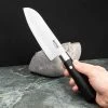 Boker Damascus Black Santoku Fixed Blade -Outdoor Survival Gear 130417DAM.6 06632.1648550588.1280.1280 07782.1648635339