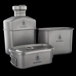 Pathfinder Titanium Canteen Cooking Set -Outdoor Survival Gear 31b 3 59315.1624535087