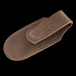 MKM Magnetic Leather Pouch