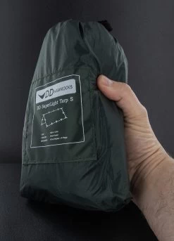 DD Hammocks SuperLight Tarp Small -Outdoor Survival Gear DD 051det4 71953.1622023183