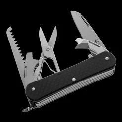 Fox Vulpis 5 Carbon Fibre Penknife -Outdoor Survival Gear FOX FX VP130 SF5CF.1 79471.1688656810