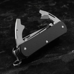 Fox Vulpis 5 Carbon Fibre Penknife -Outdoor Survival Gear FOX FX VP130 SF5CF.4 71085.1688656809