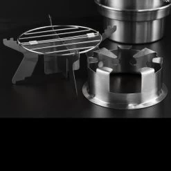 Kelly Kettle Trekker Kit Stainless Steel -Outdoor Survival Gear KK TREKKER KIT.1 53587.1643970480