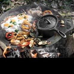 Petromax KR1 Cast Iron Saucepan -Outdoor Survival Gear KR1det2 87567.1633095143