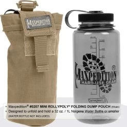 Maxpedition Mini Rollypoly Dump Pouch -Outdoor Survival Gear MAXP 207det 23104.1674821984