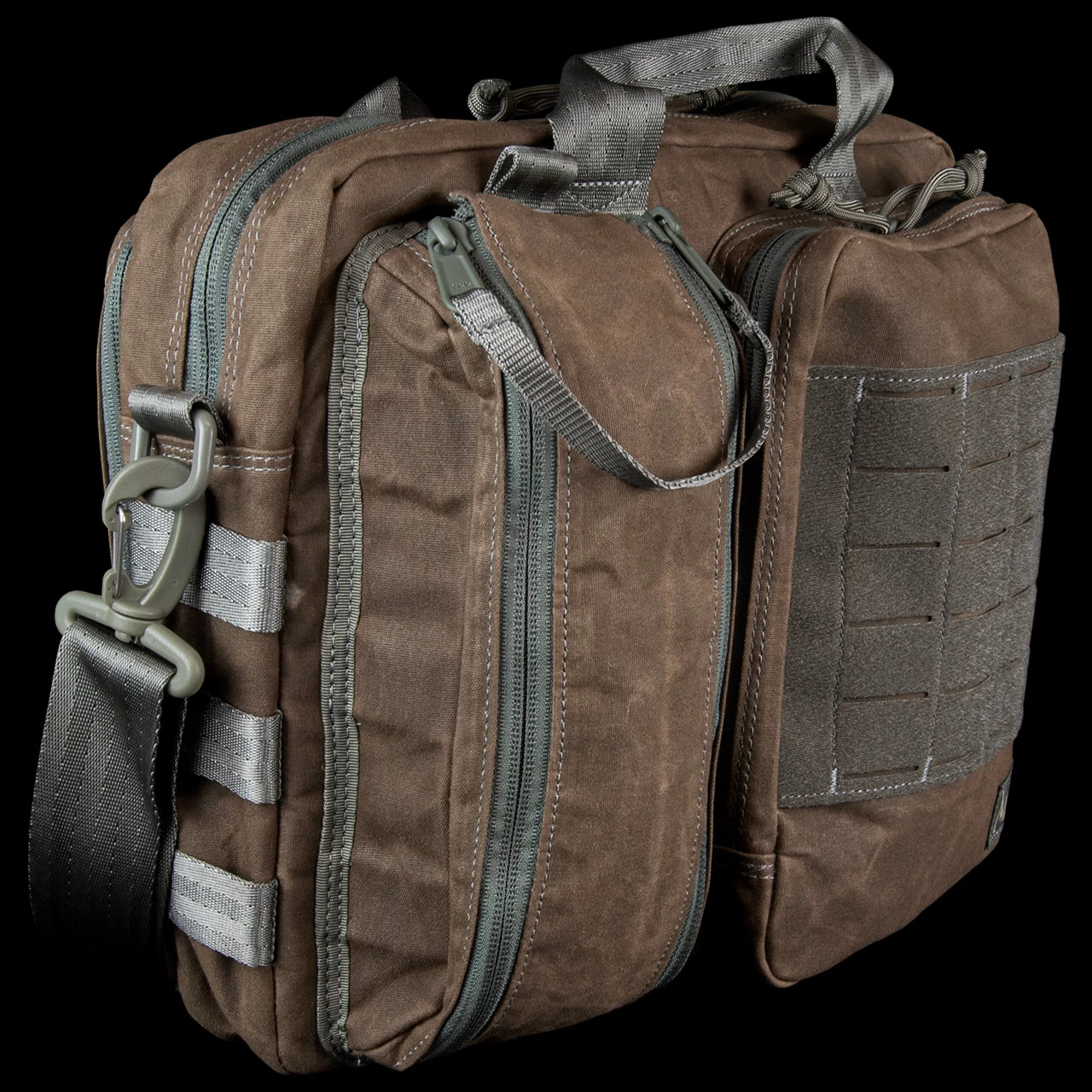 Magforce Recruit Briefcase Waxed Canvas 14 Magforce Recruit Briefcase Waxed Canvas - Image 12