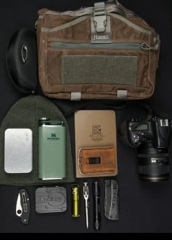 Magforce Gemini Sling Bag Waxed Canvas -Outdoor Survival Gear MF W0498 BRdet7 92895.1689846938.1280.1280 94253.1689945483