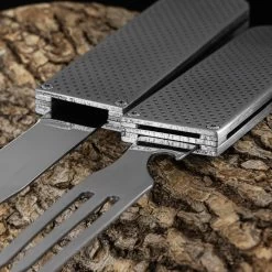 Marbles G.I. Knife And Fork Combo -Outdoor Survival Gear MR652.4 35590.1679585147