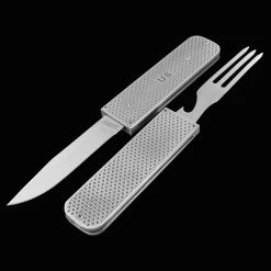 Marbles G.I. Knife And Fork Combo -Outdoor Survival Gear MR65202 31669.1679574439