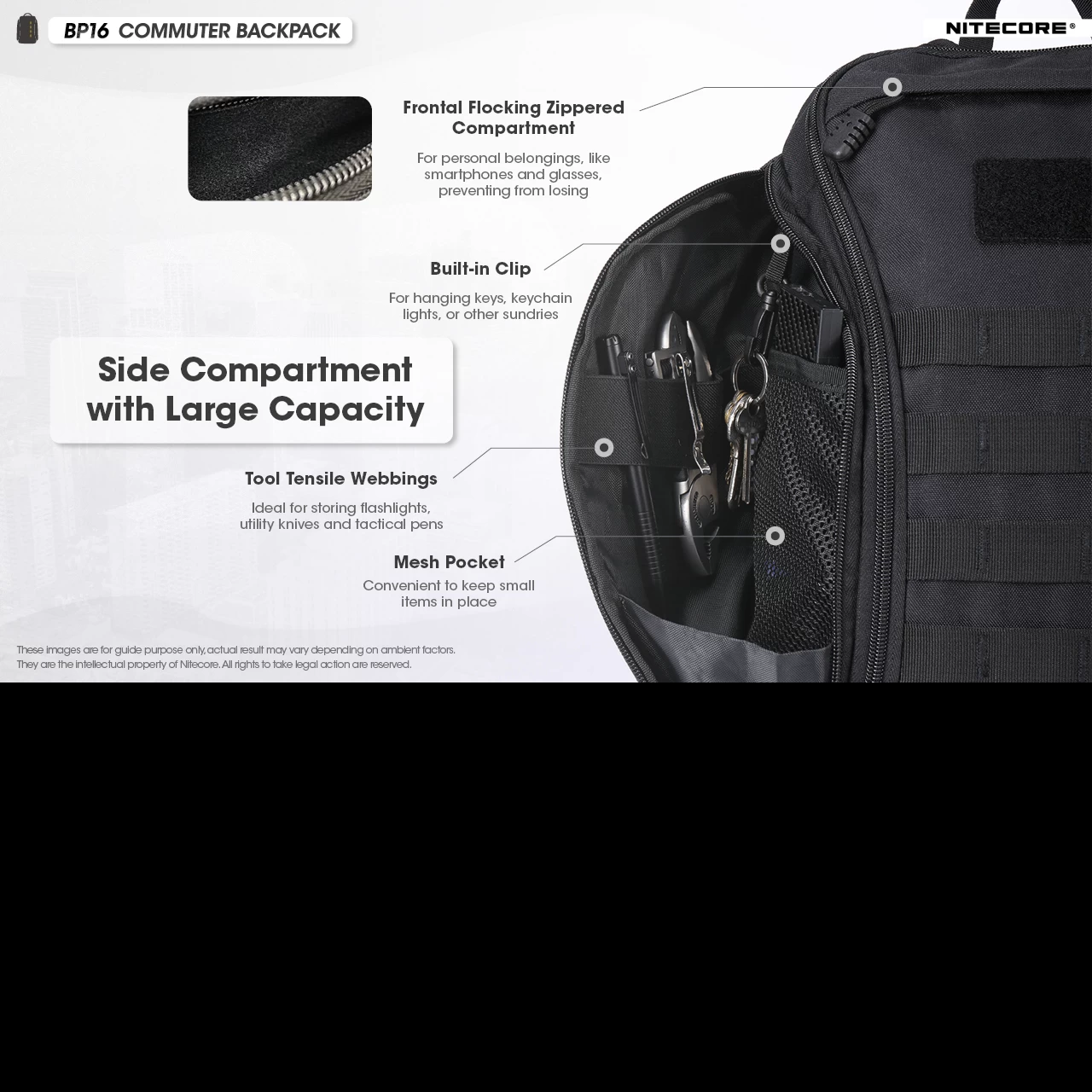 Nitecore BP16 Backpack 7 Nitecore BP16 Backpack - Image 5