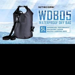 Nitecore Drybag WDB05 11 Nitecore Drybag WDB05 -Outdoor Survival Gear NITECORE WDB05det2 45083.1637763975.1280.1280 76310.1637764266