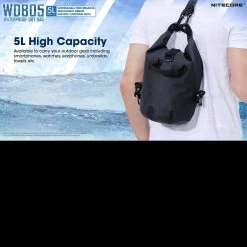Nitecore Drybag WDB05 10 Nitecore Drybag WDB05 -Outdoor Survival Gear NITECORE WDB05det3 18259.1637763975.1280.1280 71392.1637764266