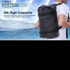 Nitecore Drybag WDB20 -Outdoor Survival Gear NITECORE WDB20det3 28715.1637858028
