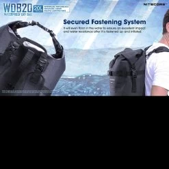 Nitecore Drybag WDB20 -Outdoor Survival Gear NITECORE WDB20det5 81876.1637858028
