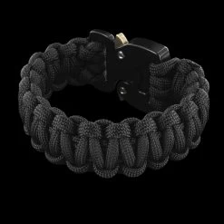 RCP AustriAlpin COBRA Paracord Bracelet Black -Outdoor Survival Gear RCP PB BK BLK 804 98896.1665490943