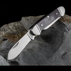Rough Rider Canoe G10 Black And Red Penknife -Outdoor Survival Gear RR2297.4 75756.1687343069