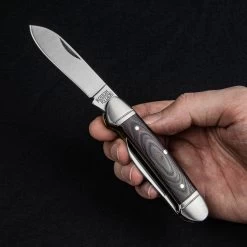 Rough Rider Canoe G10 Black And Red Penknife -Outdoor Survival Gear RR2297 87022.1687343069