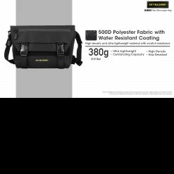 Nitecore SLB02 Messenger Bag -Outdoor Survival Gear SLB02det2 02965.1643032004.1280.1280 35063.1643207532