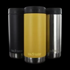 Klean Kanteen TKWide Insulated (355ml) Café Cap -Outdoor Survival Gear WIT K12TKWPCC BKdet2 54396.1612456490