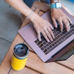 Klean Kanteen TKWide Insulated (355ml) Café Cap -Outdoor Survival Gear WIT K12TKWPCC BKdet7 43999.1612456490