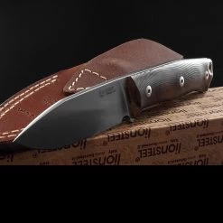 Lion Steel Bushcraft B35 Wood -Outdoor Survival Gear ccm ls b35wn 09640.1661355694