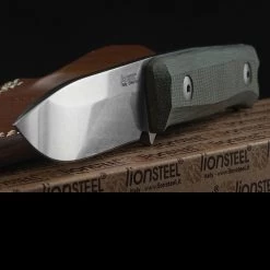 Lion Steel Bushcraft B40 Micarta -Outdoor Survival Gear ccm ls b40 cvgdet2 60837.1587729502