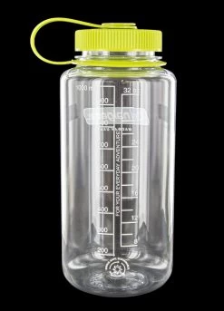 Nalgene Sustain Wide Mouth 1L Bottle -Outdoor Survival Gear clear2 75531.1690902188