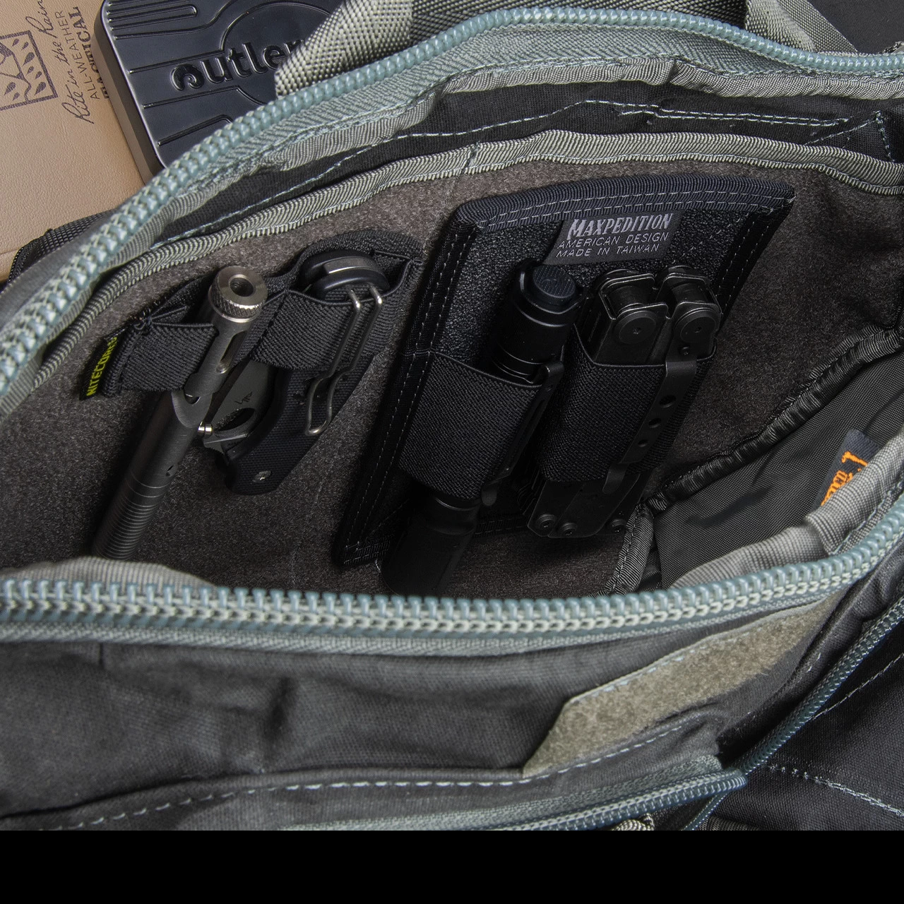 Magforce Aries Cross Body Waxed Canvas Bag 10 Magforce Aries Cross Body Waxed Canvas Bag - Image 8