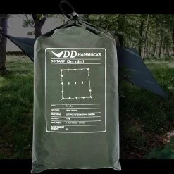 DD Hammocks 3 X 3 Tarp -Outdoor Survival Gear dd 019det5 37174.1587403867