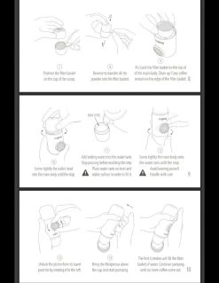 Wacaco Minipresso GR 19 Wacaco Minipresso GR -Outdoor Survival Gear esk mpgr 15det 72107.1587401419