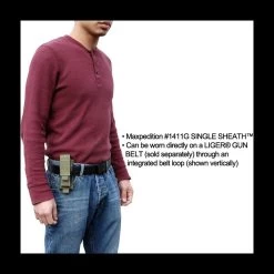 Maxpedition Single Sheath -Outdoor Survival Gear maxp 1411det2 43859.1591268870