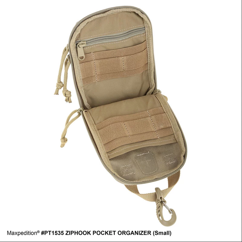 Maxpedition Ziphook Pocket Organiser Small 3 Maxpedition Ziphook Pocket Organiser Small