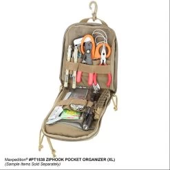 Maxpedition Ziphook Pocket Organiser X Large -Outdoor Survival Gear maxp 1538det11 53515.1609327968
