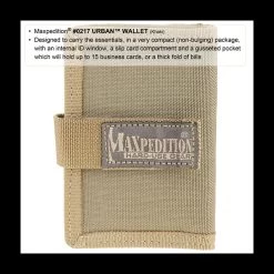 Maxpedition Urban Wallet 16 Maxpedition Urban Wallet -Outdoor Survival Gear maxp 217det4 93327.1662129499