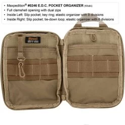 Maxpedition Pocket Organiser EDC -Outdoor Survival Gear maxp 246det3 92759.1673266819