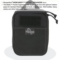 Maxpedition Pocket Organiser Beefy -Outdoor Survival Gear maxp 266 bdet 45124.1587390505