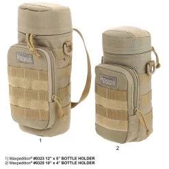 Maxpedition Bottle Holder 12x5 -Outdoor Survival Gear maxp 323det4 17068.1587388774
