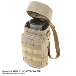 Maxpedition Bottle Holder 12x5 -Outdoor Survival Gear maxp 323det5 66084.1587388780