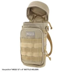 Maxpedition Bottle Holder 12x5 -Outdoor Survival Gear maxp 323det9 47094.1587388772
