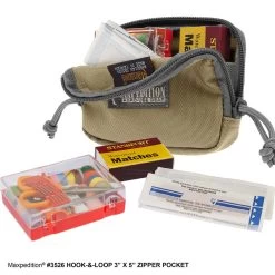 Maxpedition Hook-&-Loop 3 X 5in Zipper Pocket -Outdoor Survival Gear maxp 3526 kfdet 80141.1587387246