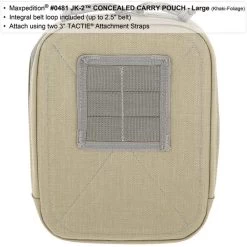 Maxpedition JK-2 Large Carry Pouch -Outdoor Survival Gear maxp 481det2 63004.1677680683
