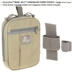 Maxpedition JK-2 Large Carry Pouch -Outdoor Survival Gear maxp 481det4 40926.1677680683
