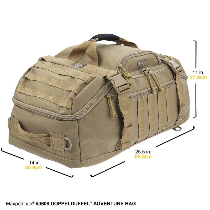 Maxpedition Doppelduffel Adventure Bag 3 Maxpedition Doppelduffel Adventure Bag