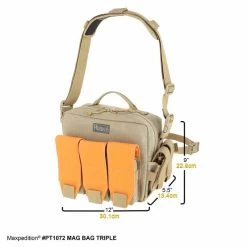 Maxpedition Mag Bag Triple 24 Maxpedition Mag Bag Triple -Outdoor Survival Gear maxp pt1072 det11 65628.1662970644