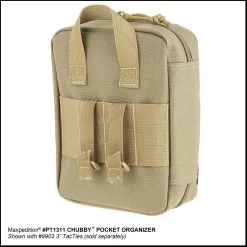 Maxpedition Chubby Pocket Organiser -Outdoor Survival Gear maxp pt1311det6 58937.1662381040